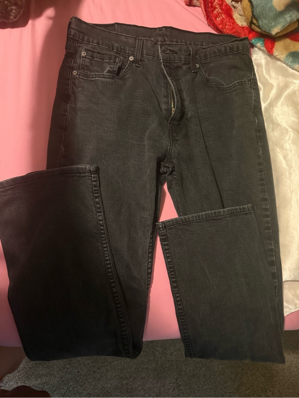 Levi's Black Straight-Leg Women's Jeans